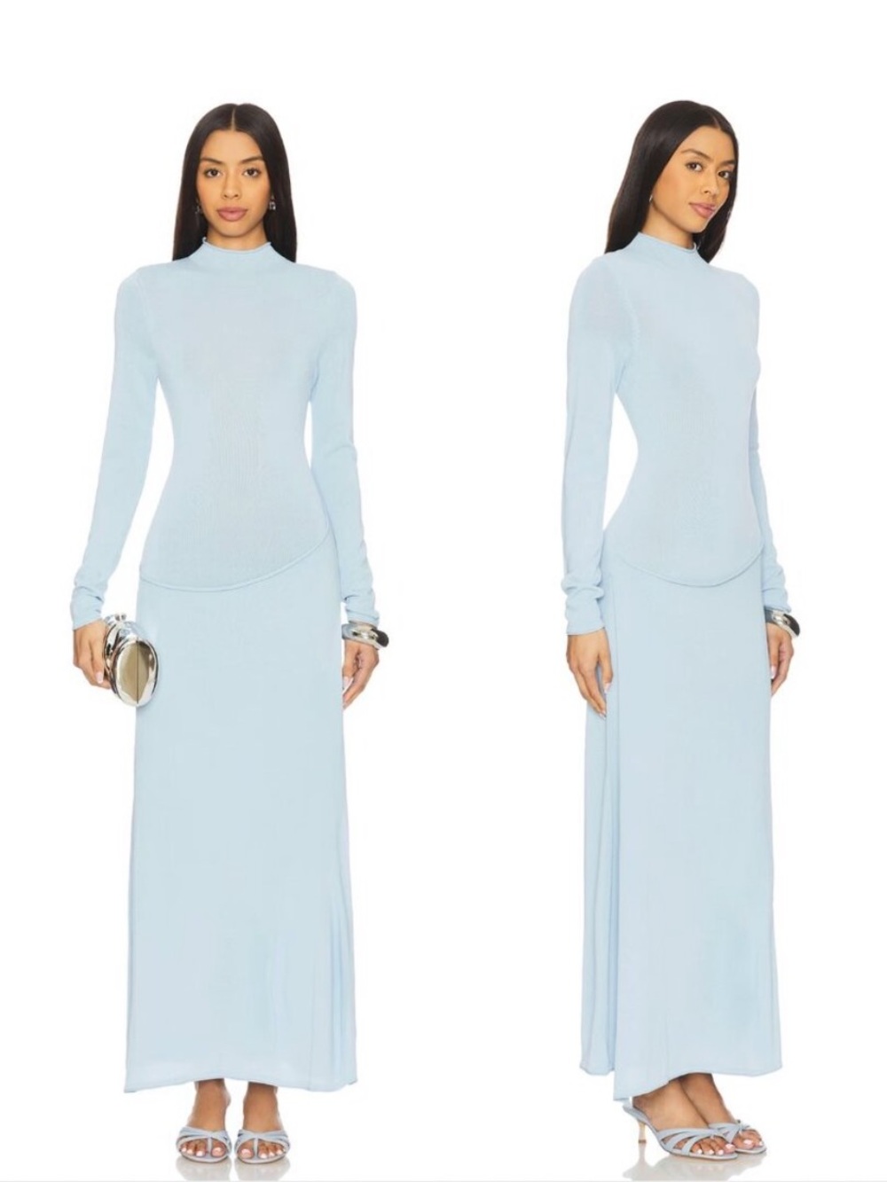 LIONESS Resolution Maxi Dress in Blue
